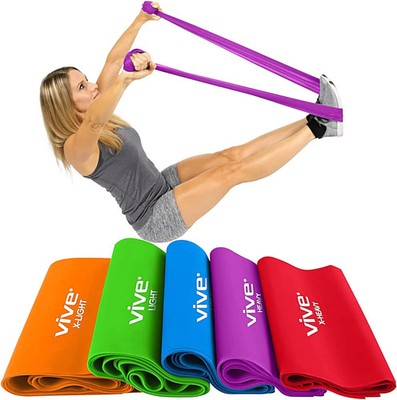 Vive Resistance Bands for Working Out (5 Pack) - Exercise & Workout Resistance K