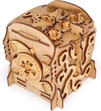 Cluebox Captain's Nemo Nautilus Puzzle Box - 60 min Escape Room in a Box