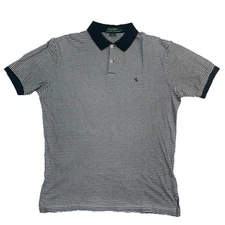 Lauren By Ralph Lauren Striped Golf Performance Polo Shirt Top Women’s Size M
