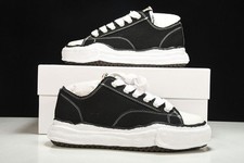 New Maison Mihara Yasuhiro Peterson OG Sole Canvas Low Black Size 4-11