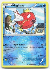Antiche Origini Magikarp 19/98 LP Pokemon Reverse Holo Carta Tcg Comune