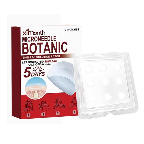 Botanisch Mikronadeln Dermis Tag Elimination Patch for All Skin Types 9pcs/Box U - Picture 1 of 12