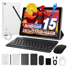 10.1" WIFI Android Tablet Pad 20GB RAM 64GBHD Octa Core Dual Camera WiFi Touch