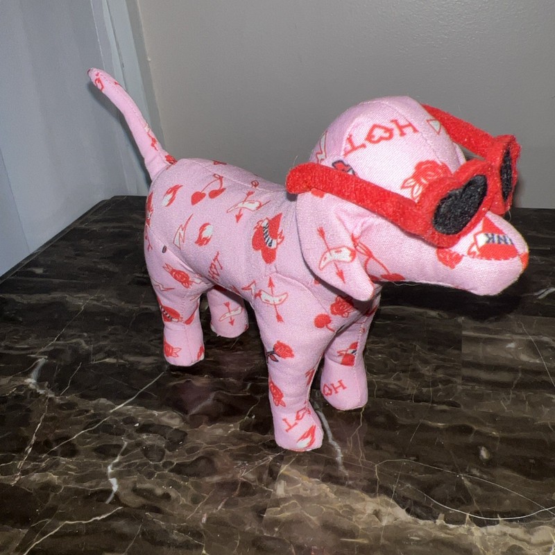 BRAND NEW Victoria Secret VS PINK 2025 Valentines Day Tattoo Dog Limited Edition