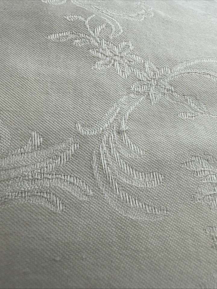 Sábana plana Royal Sateen King dorada floral damasco 100 % algodón egipcio hecha en EE. UU. Foto 3 de 4