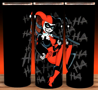 Harley Quinn  Animated Comic Book Ha Ha Ha Cup Mug Tumbler