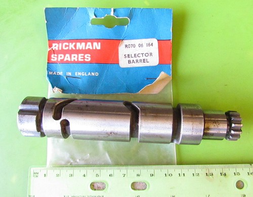 Rickman NOS 250 VR 73M Montesa Transmission Shift Drum p/n R071 06 164 7364.062 - Picture 2 of 4