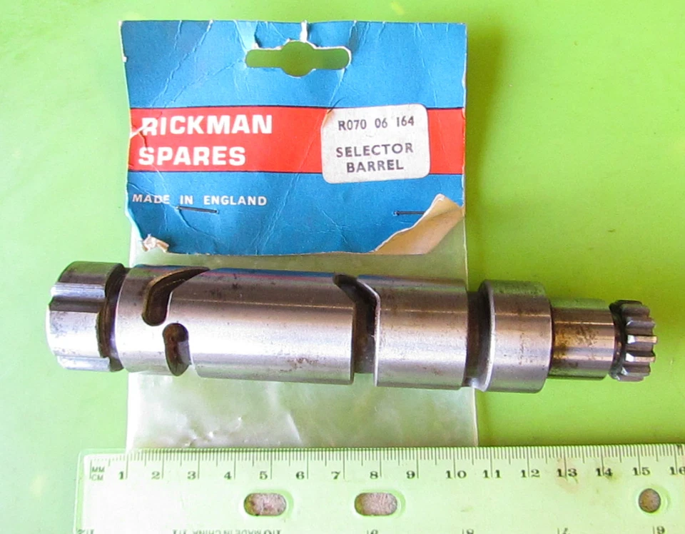 Tambor de cambio de transmisión Montesa Rickman NOS 250 VR 73M p/n R071 06 164 7364.062 Foto 2 de 4