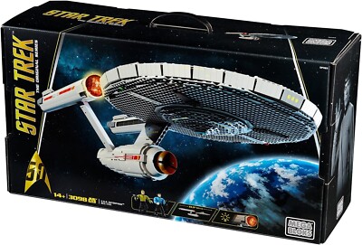 MEGA BLOKS  DPH83 STAR TREK  NCC-1701 U.S.S. Enterprise Raumschiff Neu OVP