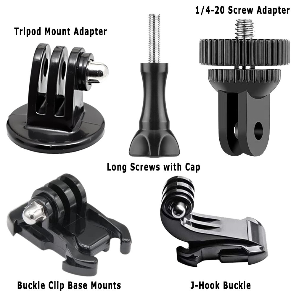 1/4-20 Tripod Mount Adapter for GoPro Hero 3-13 Insta360 DJI Action Cameras-image