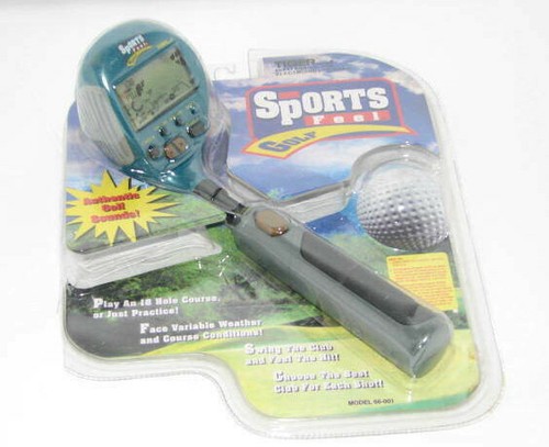 Tiger Electronics Feel Sports Handheld Golf Game 66001
