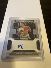 2022 Prizm Draft Michael Devoe Sensational Signatures Rookie Auto #SS-MDE