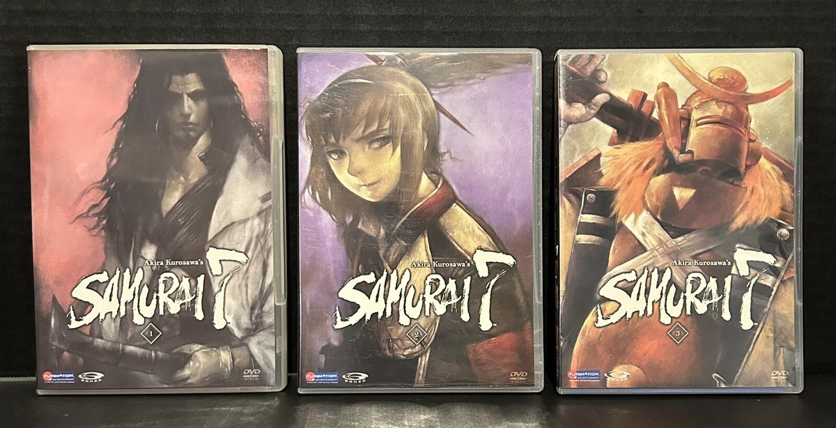 Akira Kurosawas Samurai 7 - Complete Series Vol. 1 - 7 Anime Manga