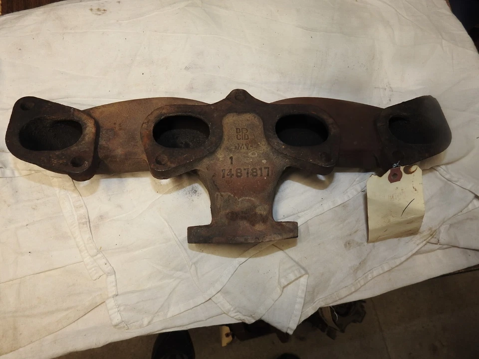 Colector de escape 1487817 LH para Chrysler & Imperial 331 Hemi IG0805 1955-1956 Foto 3 de 4