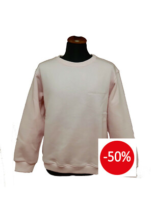 CHIARA FERRAGNI PINK SWEATSHIRT WITH EYE BEHIND GIRL AND GIRL NEW COLLECTION