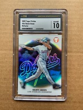 2002 Topps Pristine Refractor SHAWN GREEN 143 /149 Graded CSG 10 Gem Mint
