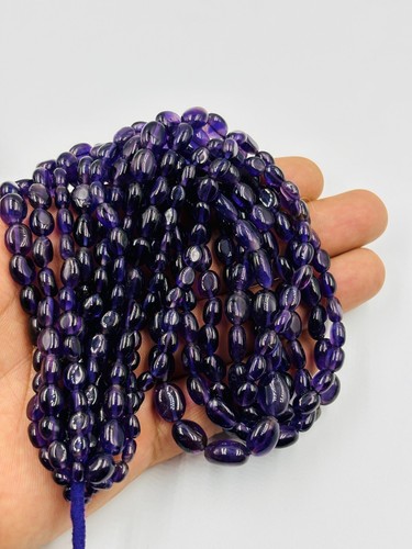 Natural Gemstone Smooth Plain oval beads - Picture 22 of 24
