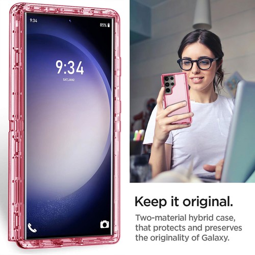For Samsung S25 S24 S23 S22 S21 S20 Ultra/+ Case Shockproof Hybrid Clear Cover - Picture 33 of 49