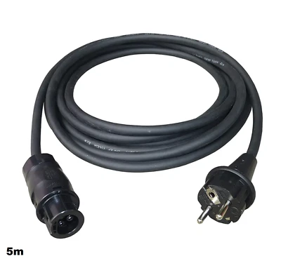 MARKENLOS Anschlusskabel Deye Balkonkraftwerk BC01 auf Schuko Solar Wechselrichter 5m