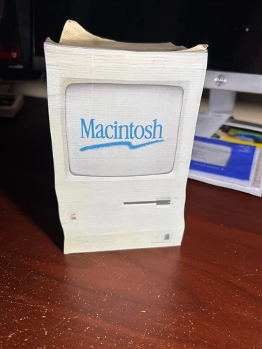 Vintage Apple Mac Notepad 128K Shaped Promo Pad 1980s – All Pages Complete