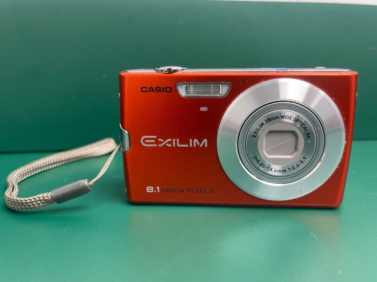 CASIO EXILIM EX-Z150 8.1 MP DIGITAL CAMERA ORANGE (EZ5000741 CASIO EXILIM EX-Z150 8.1 MP DIGITAL CAMERA ORANGE (EZ5000741