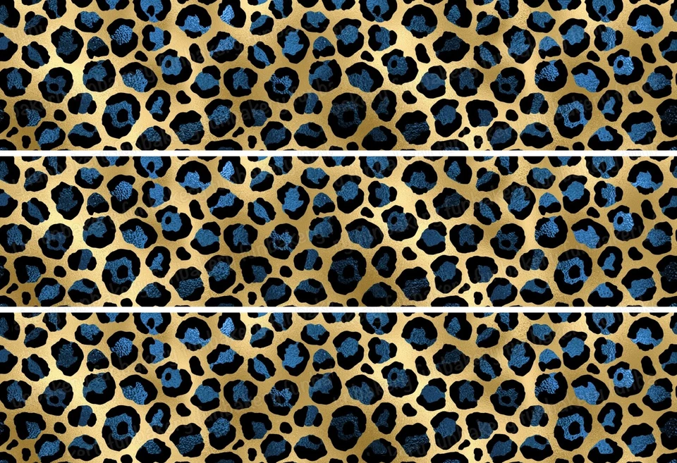 Leopard Tierfell Tortenband Tortenbild Party Deko Geburtstag Muster animal print - Bild 2 von 4