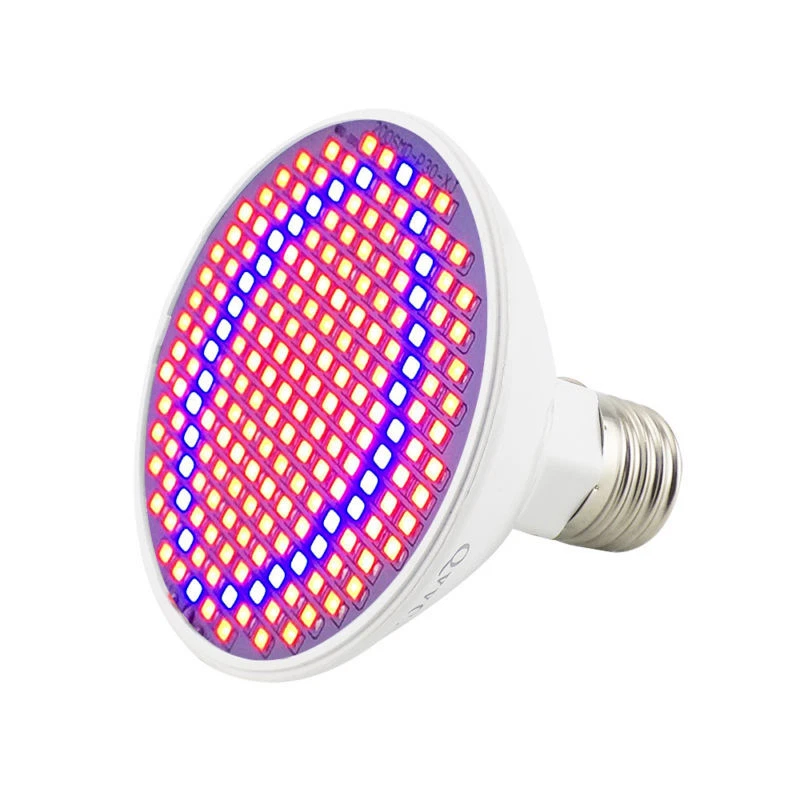 Lámpara LED de Luz de Crecimiento de Plantas Bombillas para Hydro Interior E27 Flor Foto 2 de 4