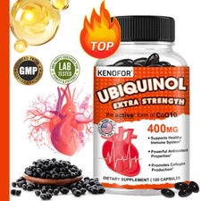 Ubiquinol capsules - support nerve and cardiovascular health, antioxidant