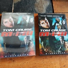 Tom Cruise MI:III Mission Impossible III DVD- Widescreen SLIPCASE, 3D COVER