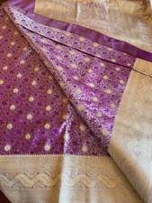 NEW Beautiful Banarasi Sari with readymade Blouse
