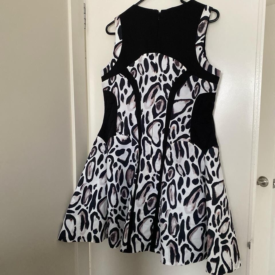 Jayson Brunsdon Size 14 fit and flare dress with lining