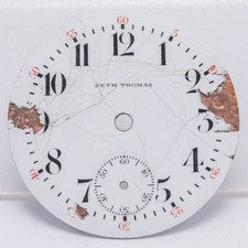 Rough - Seth Thomas 18s Double Pressed Pocket Watch Dial 45mm