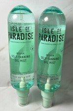 2 Isle Of Paradise Medium Self-Tanning Oil Mist Hello Golden Glow 6.76 oz