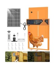 Large Automatic Chicken Coop Door, 4000mAh High Capacity Chicken Co... Fast Ship