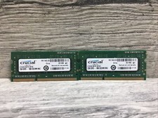 Lot 2 Crucial 2GB PC3-8500 DDR3-1066MHz 204-Pin Memory CT2G3S1067M.C8FKD #S42