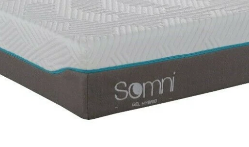 10" Somni Hybrid Essential Mattress 2500 Springs & Cool Gel Foam 6ft Super King