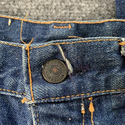 VTG Levis 70s Jeans Scovill Gardlok Zipper Orange Tab Bell VTG Levis 70s Jeans Scovill Gardlok Zipper Orange Tab Bell