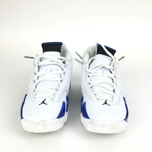 JORDAN 14 RETRO WHITE HYPER ROYAL 