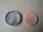 Vintage 1960 Clyde, NY 125th Jubilee Wooden Nickel & Pinback Button — photo 3