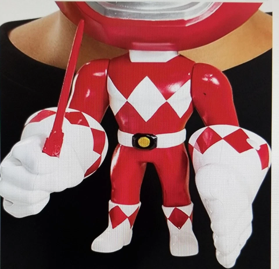 Disguise Power Ranger Red Ranger Mighty Morphin 'Move A Mask' Buddies - Image 4 of 4