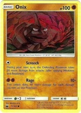 POKEMON CARD ONIX 71/168 NO 095 ROCK SNAKE POKEMON TCG CCG