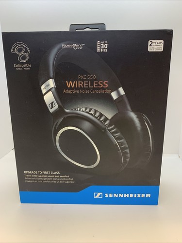 Sennheiser PXC 550 Over-Ear Wireless Bluetooth Headphones - Black  615104270909 | eBay