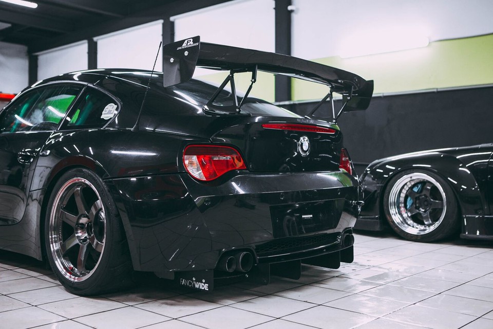 BMW Z4 / Z4M Rear Bumper Diffuser Fancywide Tuning | Black | Aluminum ...