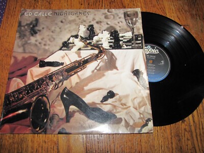 ED CALLE - NIGHTGAMES - EPIC RECORDS LP