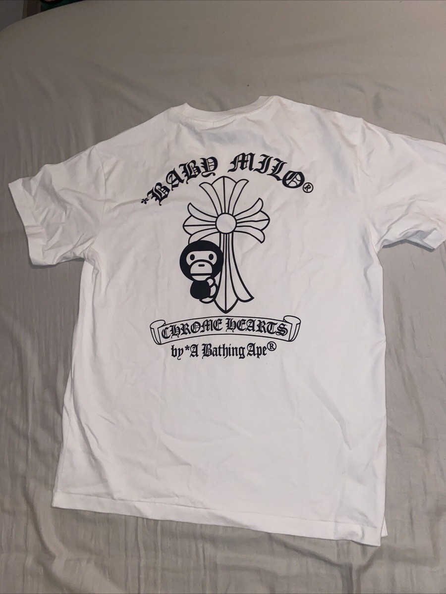2009 Bape x Chrome Hearts Baby Milo Tee Size Small (Free 2009 Bape x Chrome Hearts Baby Milo Tee Size Small (Free