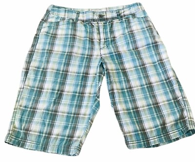 dress barn bermuda shorts Dressbarn Bermuda Shorts Women's Size 8 Multi Color Stripped Pockets