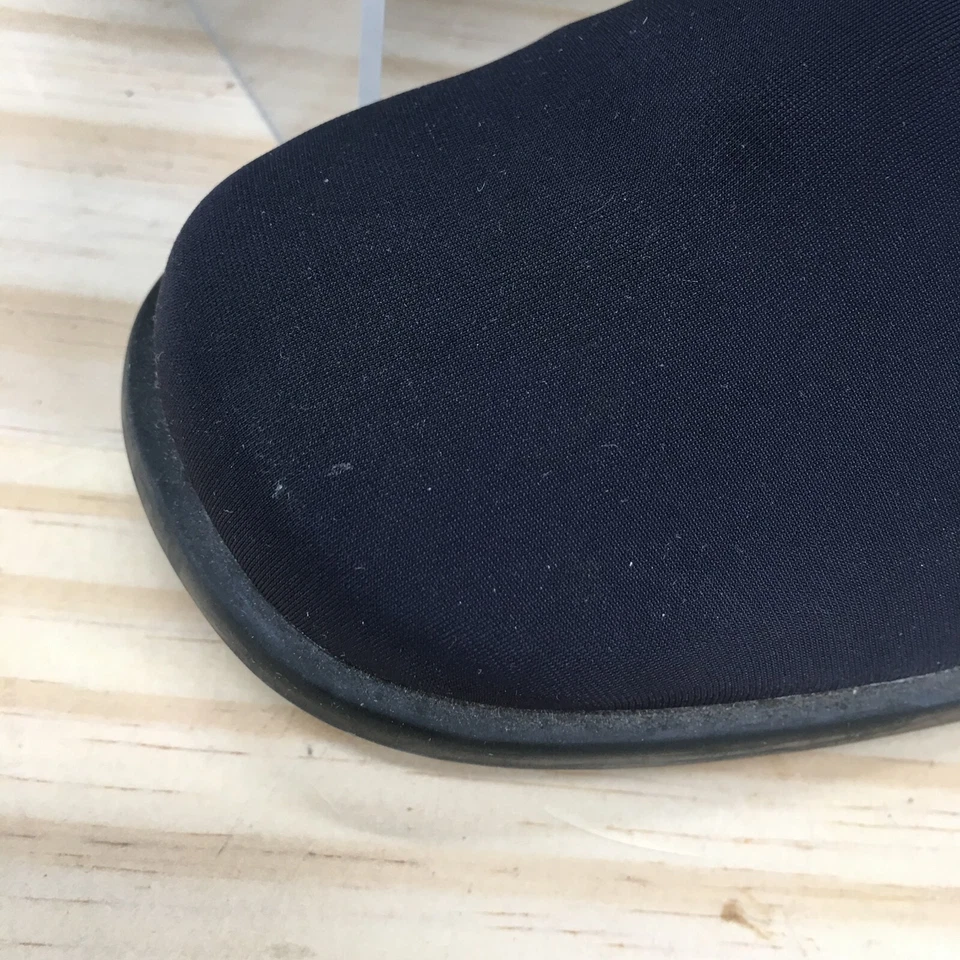 Whats What By Aerosoles Shoes Womens 8 M Landy Slip On Blue Fabric Wedge Heels - Image 3 of 4