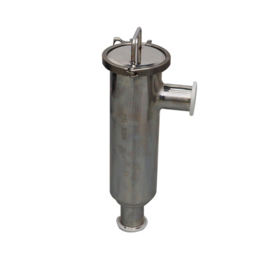 TECHTONGDA Tri Clamp Sanitary 304 Stainless Steel 2'' Strainer Filter L-Type