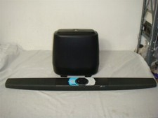 POLK AUDIO COMMAND BAR SOUNDBAR WTIH ALEXA WIRELESS SUBWOOFER -READ