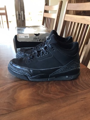 jordan retro 3 black cat
